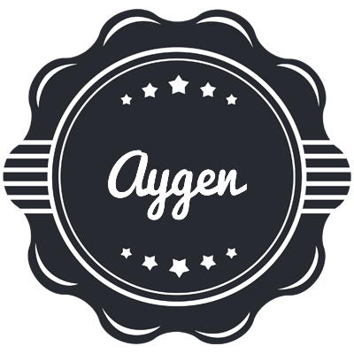 Aygen badge logo