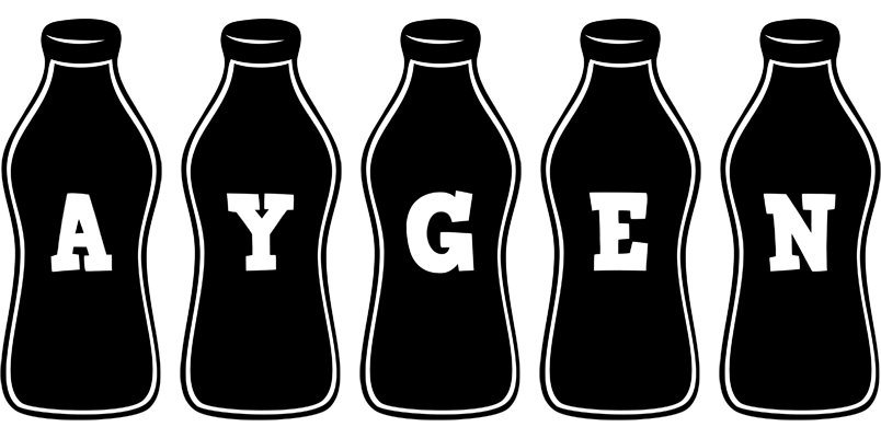 Aygen bottle logo