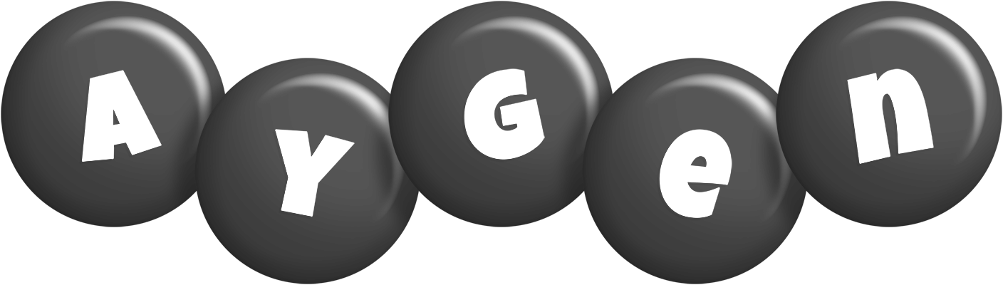 Aygen candy-black logo
