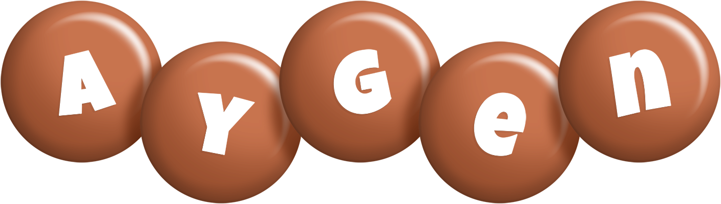 Aygen candy-brown logo