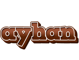 Ayhan brownie logo