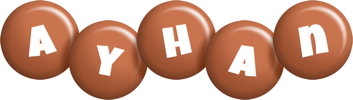 Ayhan candy-brown logo