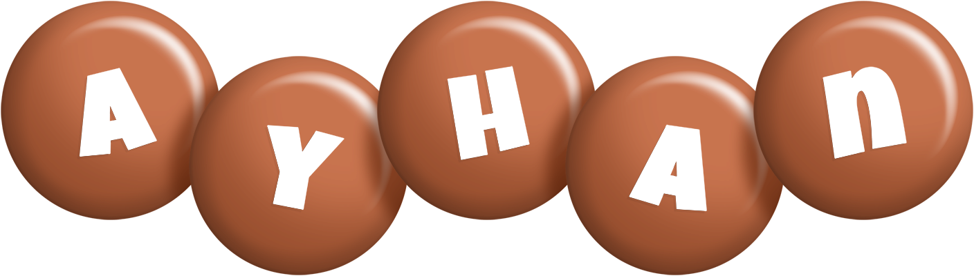 Ayhan candy-brown logo