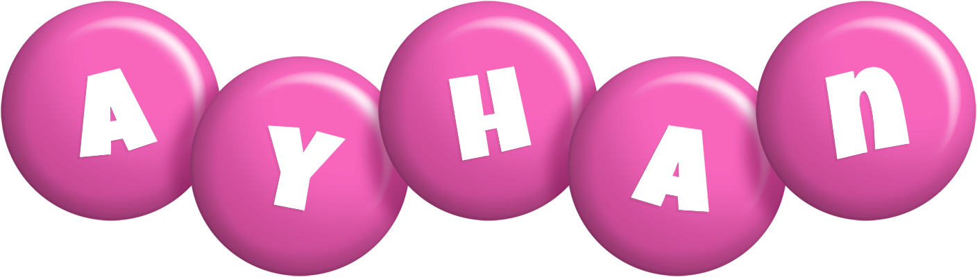 Ayhan candy-pink logo