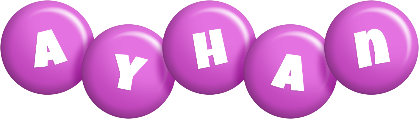 Ayhan candy-purple logo