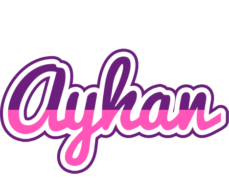 Ayhan cheerful logo