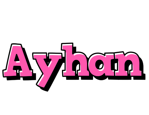 Ayhan girlish logo