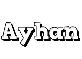 Ayhan snowing logo