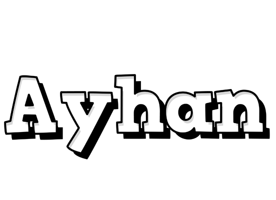 Ayhan snowing logo