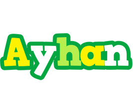 Ayhan soccer logo