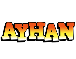 Ayhan sunset logo