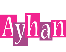 Ayhan whine logo