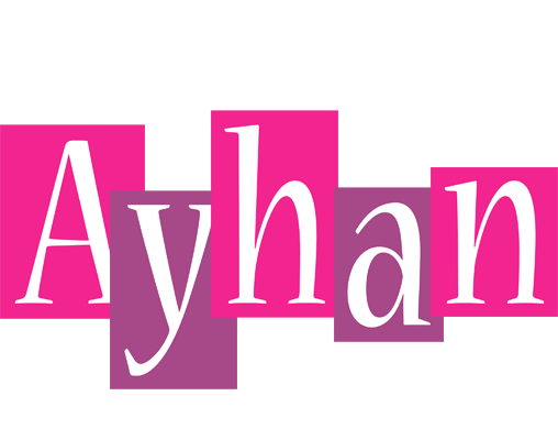 Ayhan whine logo