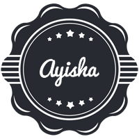 Ayisha badge logo