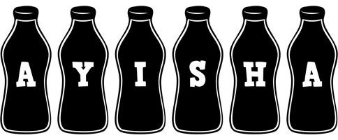 Ayisha bottle logo