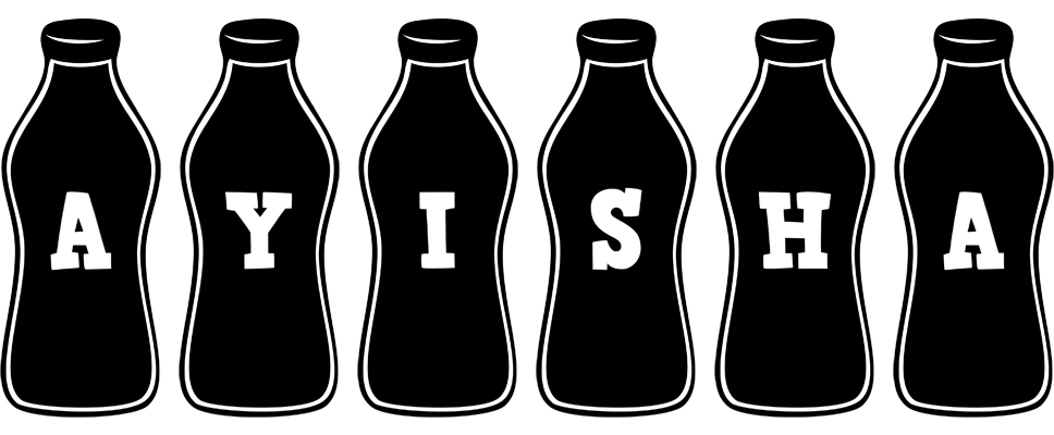 Ayisha bottle logo