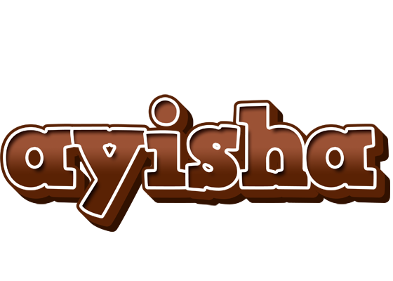 Ayisha brownie logo