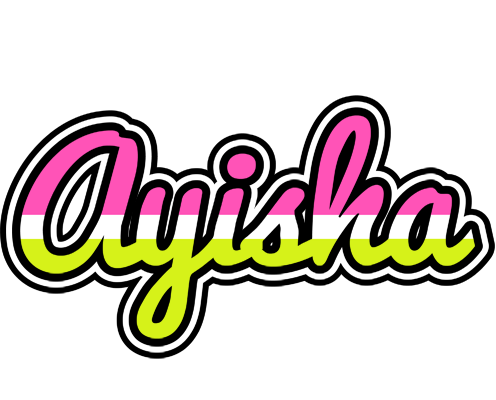 Ayisha candies logo