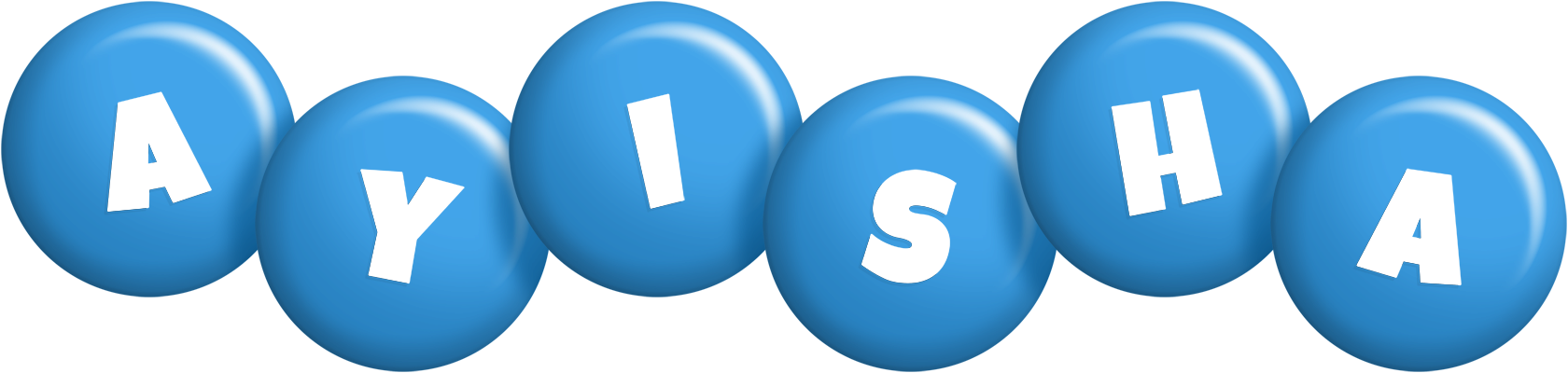 Ayisha candy-blue logo