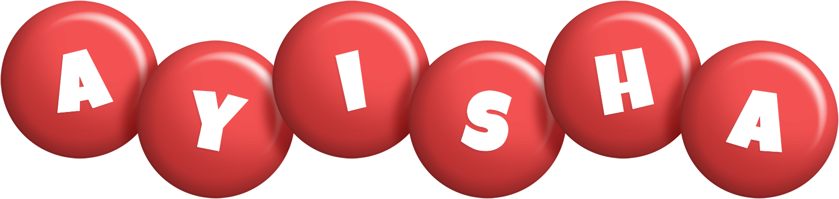Ayisha candy-red logo