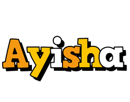 Ayisha cartoon logo