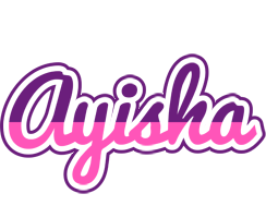 Ayisha cheerful logo