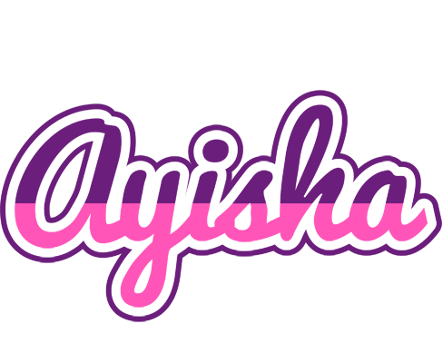 Ayisha cheerful logo
