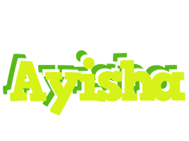 Ayisha citrus logo