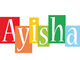 Ayisha colors logo