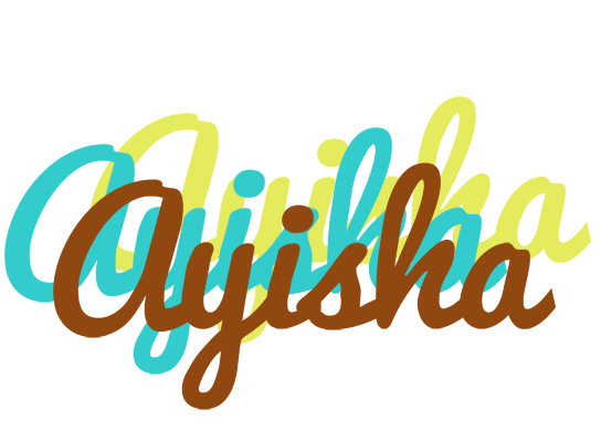Ayisha cupcake logo