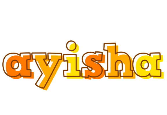 Ayisha desert logo