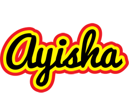 Ayisha flaming logo