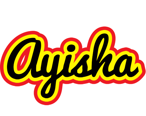 Ayisha flaming logo