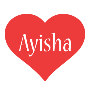 Ayisha love logo