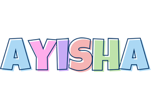 Ayisha pastel logo