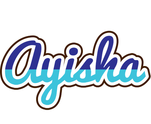 Ayisha raining logo