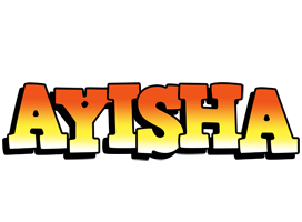 Ayisha sunset logo