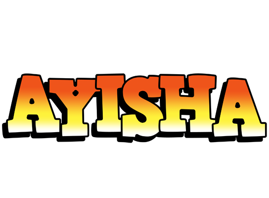 Ayisha sunset logo