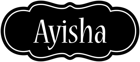 Ayisha welcome logo