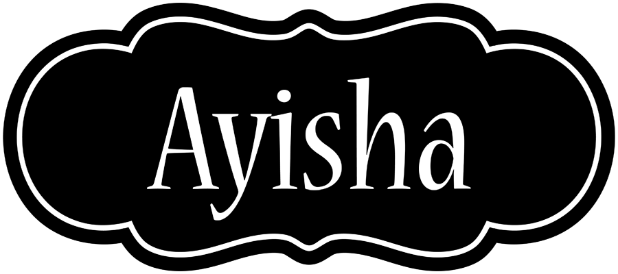 Ayisha welcome logo