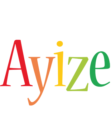 Ayize birthday logo