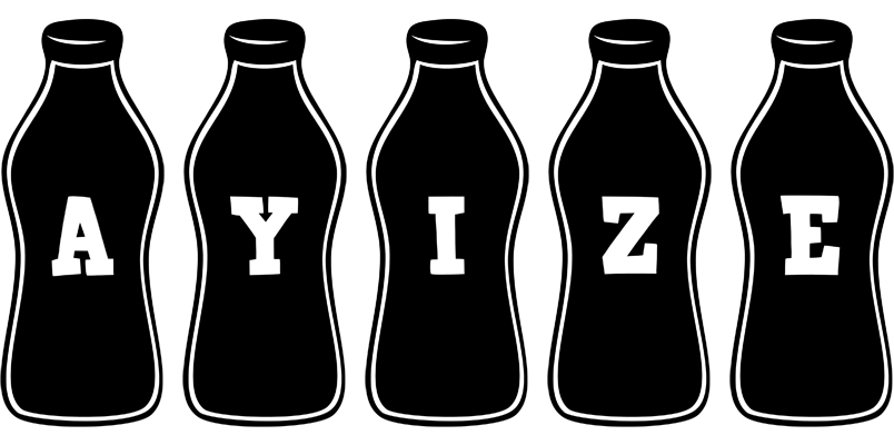 Ayize bottle logo