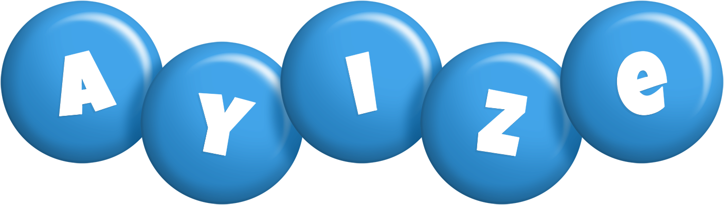 Ayize candy-blue logo