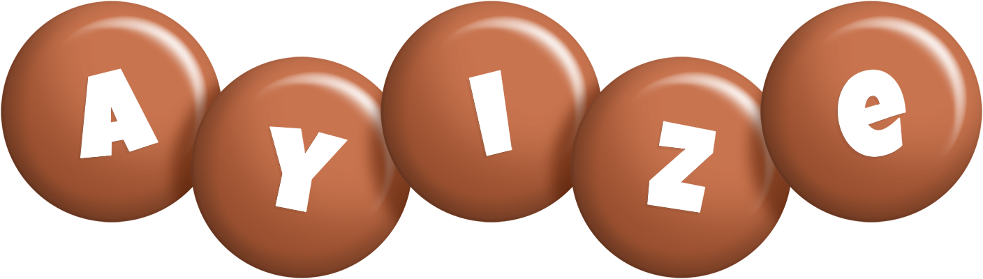Ayize candy-brown logo