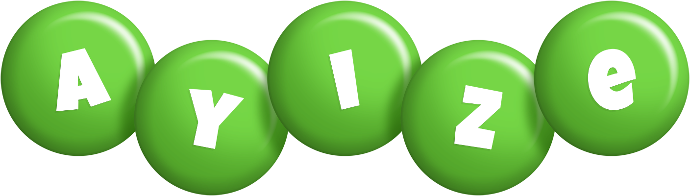 Ayize candy-green logo