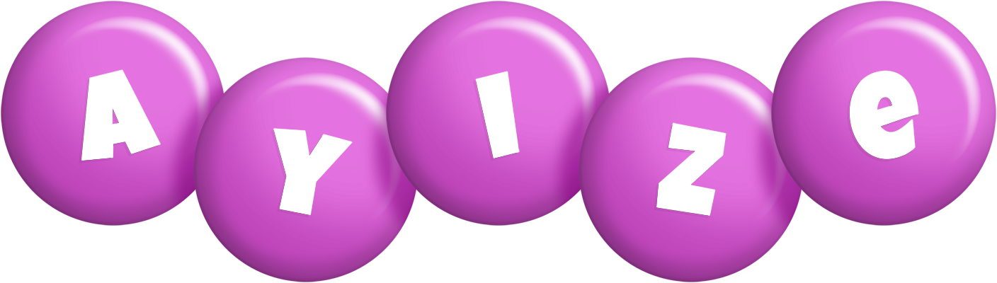 Ayize candy-purple logo
