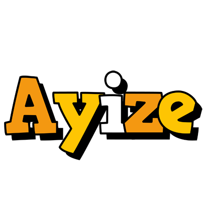 Ayize cartoon logo