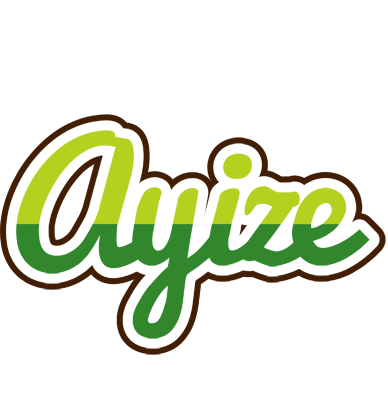 Ayize golfing logo