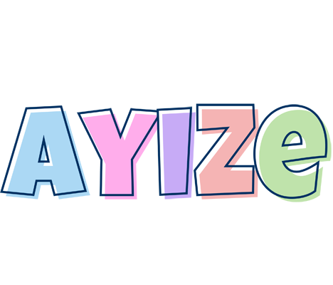 Ayize pastel logo