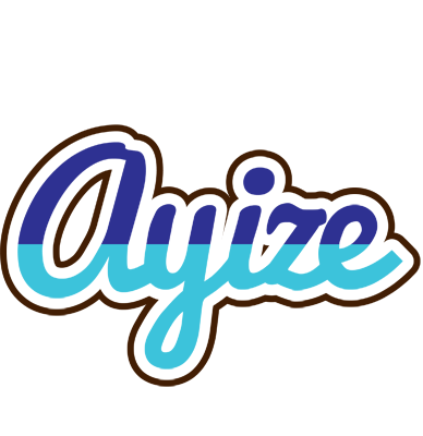 Ayize raining logo